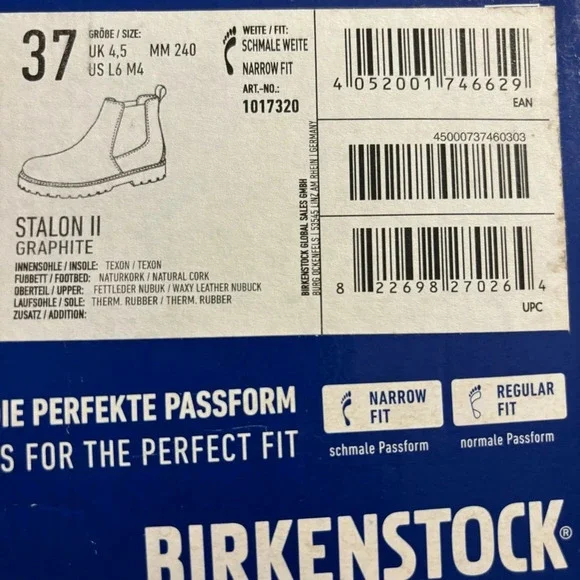 Birkenstock Stalon II NEW IN BOX sz 37